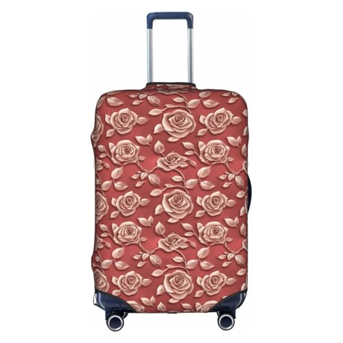 Housse de bagage anti-rayures pour sécuriser une grande valise blanche