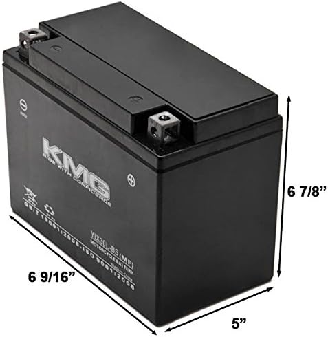 YIX30L-BS Battery Compatible with Polaris 800 Sportsman 2005-2012 Sealed Maintenance Free 12V Battery High Performance SMF OEM Replacement Powersport Motorcycle ATV Scooter Watercraft