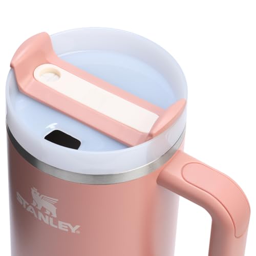 Image of Amazon Exclusive Stanley Quencher H2.0 Tumbler with Handle and Straw 40 oz | Flowstate 3-Position Lid | Cup Holder Compatible for Travel | Insulated Stainless Steel Cup | BPA-Free | Sienna
