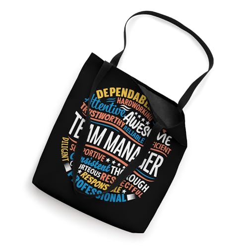 Bolsa tote divertida para regalo de semana de apreciación al gerente de equipo miniatura 2