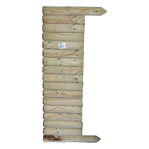 Fercasa Traliccio recinzione vampiro in legno di pino impregnato in autoclave 100 x 45/30 cm