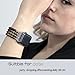 KAI Top Bracelet Band Compatible with Apple Watch Band 38mm/40mm/41mm/42mm(S10) for Women, Natural Stone Beaded Elastic Stretchy Replacement Strap for iWatch Ultra SE Series 10 9 8 7 6 5 4 3 2 1