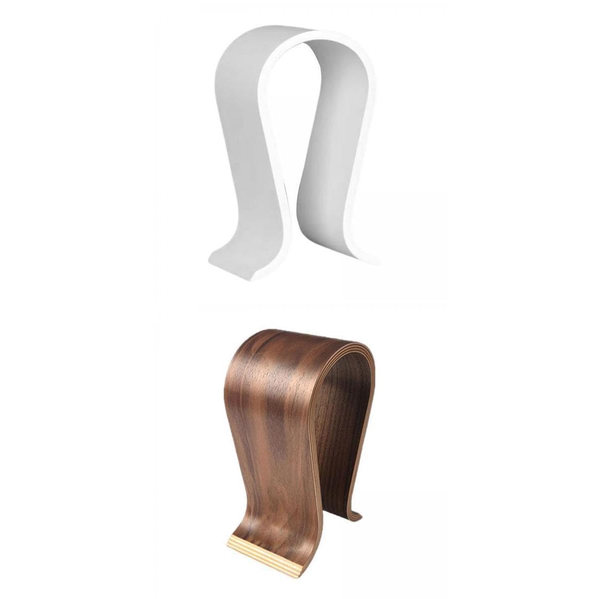 Headset Display Stand Desktop Wooden Headphone Holder for Husband | Portable Audio & Headphones | Headphone Parts & Accessories||-image-11