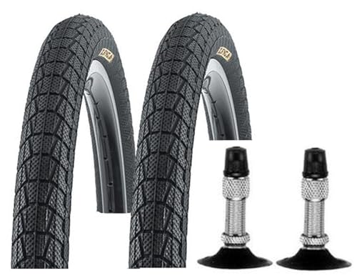 2X 20 Zoll Fahrradreifen K-907 Krackpot BMX 58-406 Reifen 20x2.25 Freestyle und 2X DV Fahrradschläuche