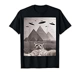 Cat UFO Meme - Funny Cat Selfie with UFOs T-Shirt