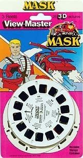 ViewMaster presenta MASK, (Mobile Armored Strike Kommand) Set de 3 carretes.