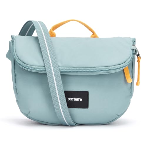 Pacsafe GO Anti Theft Saddle Crossbody, Fresh Mint