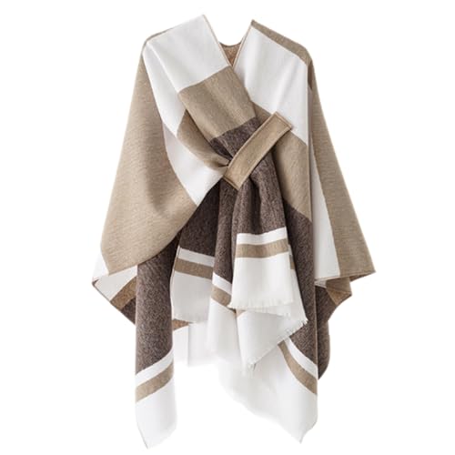 Oversized Warm Shawl Wrap Open Front For Women Open Front Warm And Soft Large Wrap For Fashionable Layering