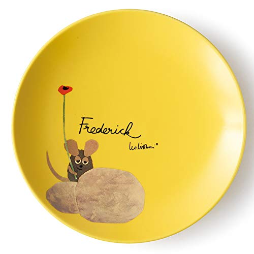 Aito 278231 Leo Lionni Plate, Medium Plate, Approx. 6.3 inches (16 cm), Frederic Mino Ware, Made in Japan