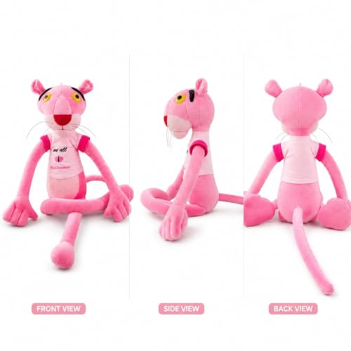Image of Pink Panther Plush Soft Toy 40 CM for Kids, Ultra Soft Stuffed Cartoon Plush Doll, Premium Cuddly Plush Animal for Boys & Girls, Birthday Gift, Room Decor & Sleeping Companion