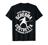 Ragazza Schermitrice Scherma Divertente