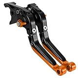 BePhon Tambour Levier de Frein Disque Accessoires de Moto Frein à Main Pliant Extensible ...