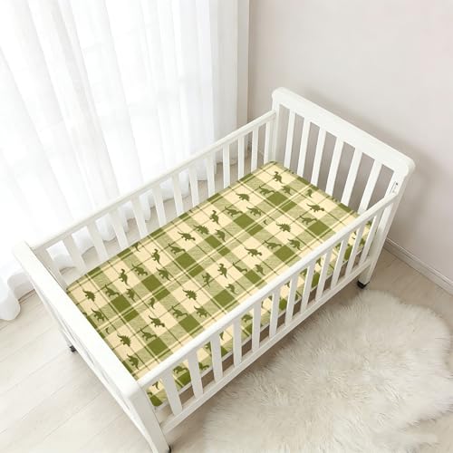 Drap berceau dinosaure coton doux anti transpiration - 7