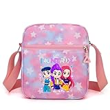 For K-Pop Mini Crossbody Bag - For Korean Idol Shoulder Bag - Cartoon Pattern Design For K-Pop Fans - Pink