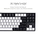 Keychron C1 Wired TKL Mechanical Keyboard, RGB Backlit, Double-Shot ABS Keycaps, Hot-Swappable Pre-lubed Linear Switch Compatible with Mac & Windows