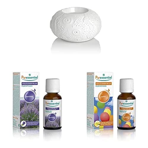 Diffuseur Céramique Puressentiel Huile Happy Provence pour le Bien-être - 2