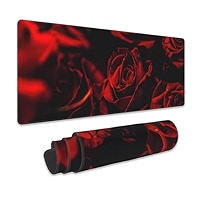 Wonmpd Gaming Mouse Pad XL Extended Large Mouse Mat Desk Pad 31.5"x11.8"x0.12",Stitched Edges