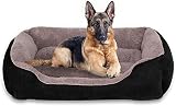 Utotol Dog Beds for Large Dogs, Washable Large Pet Dog Bed Sofa Firm Breathable Soft Couch for Jumbo