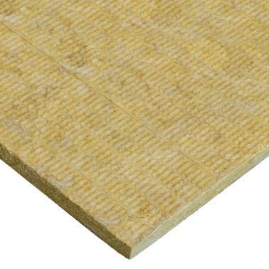 Suinga Panel de Lana de Roca para Chimenea 100x60x3 cm | Aislamiento Térmico Incombustible con Aluminio y Clasificación A1