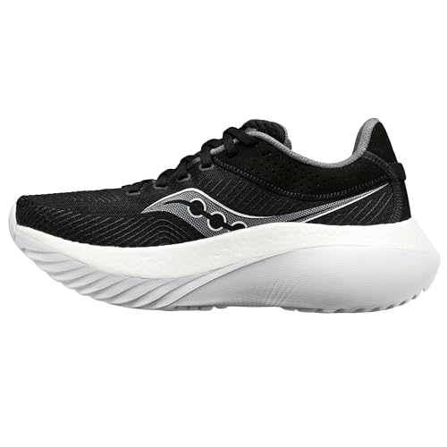 Saucony Women's Kinvara Pro Sneaker, Black/White, 8 UK