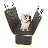 Hamaca para coche para perros, funda de asiento para mascotas para asiento trasero,Cómoda cama para coche para perros - Extensor del asiento trasero de la cama de viaje para mascotas, asiento de coche