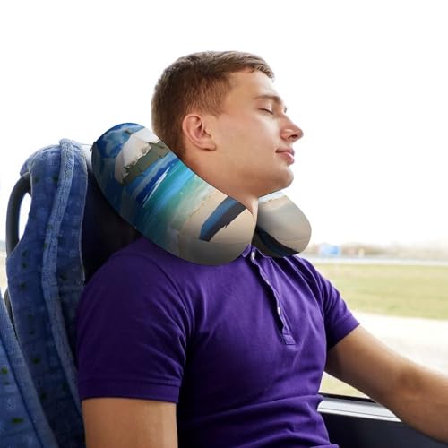 Almohada de Viaje U Shape de Espuma Viscoelástica miniatura 7