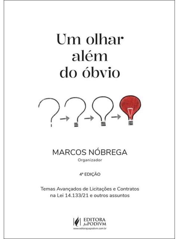 Capa de UM OLHAR ALÉM DO ÓBVIO - 2026