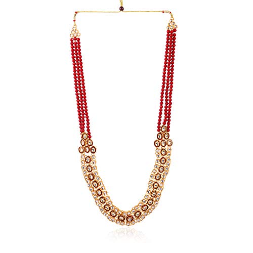 Traditional Plated Jewellery Set (YBNK_5641)