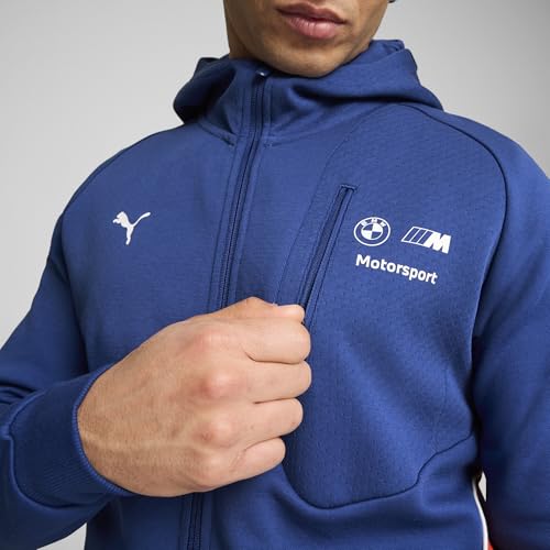 PUMA Men's Standard BMW M Motorsport Hooded Sweatshirt Jacket4