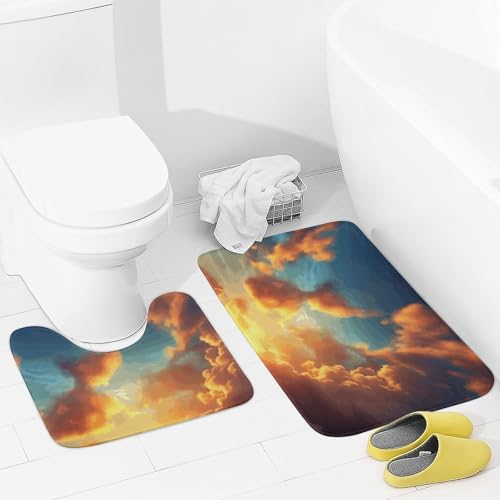 Tapis de bain absorbant lavable avec dos antidérapant PVC protecteur