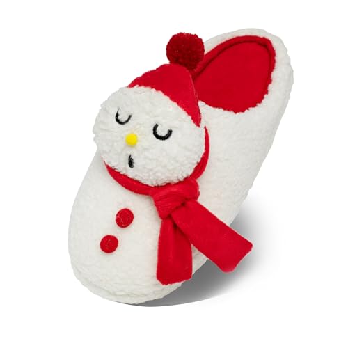 ZKC Matching Christmas Slippers for Family Unisex Little Kid Size 13 to Adult Size 11