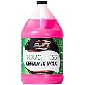 Swift Touchless Ceramic Foamable Wax (1 Gallon) – Spray On/Rinse Off For High-Gloss, Hydrophobic Protective Layer | For Foam Cannon & Foam Pump Sprayer After Car Wash | Wax Cars, Trucks, RV’s & More!