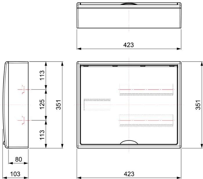 Caisse pour ICP 63A optimisant la répartition électrique résidentielle multi-poste - 2