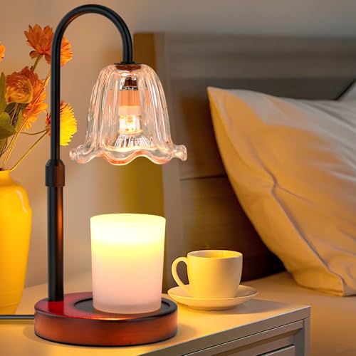 GOIUEDBZ Candle Warmer Lamp Electric Timer: Dimmable Candles Warming Lamps