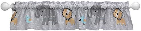 Bedtime Originals Jungle Fun Window Valance