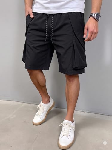 Image of TOPLOT Men's Shorts || Men Shorts Casual || Men's Shorts Sports || Men Gym Shorts (Shorts-5262)