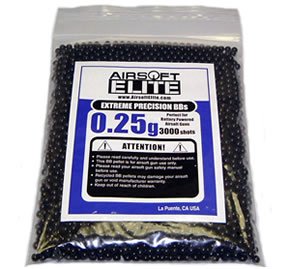 Airsoft Elite 6mm 0.25g BB 3000 Bag