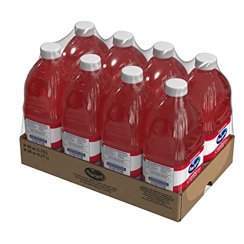 Image of Ocean Spray Cranberry Cocktail Juice Drink, 60 Ounce Bottles (Pack of 8)