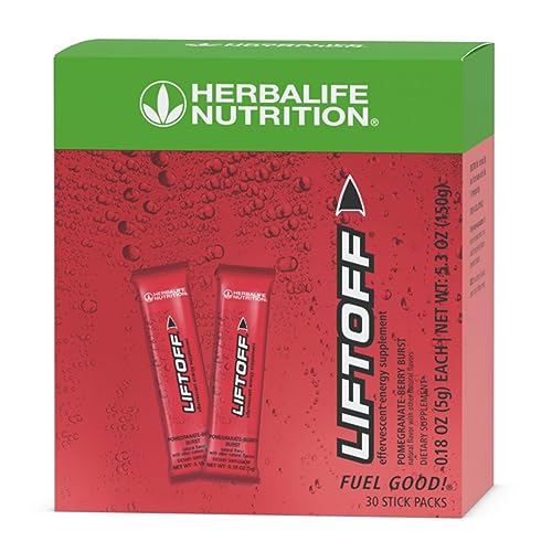 Herbalife Nutrition LIFTOFF Energy Stick Packs PomegranateBerry