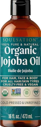 SOULSATION Organic Jojoba Oil 16 oz