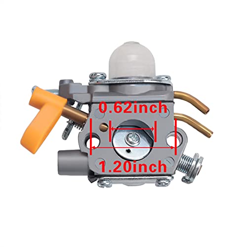 Buckbock C1U-H60 Ry28140 Carburetor For Homelite Cs26 Ryobi Ss26 Ry28120 Ry28121 Ry28141 Ry28160 Ry28161 Ut33600 Ut33650 308054013 308054012 308054004 308054008 String Trimmer #TOP4