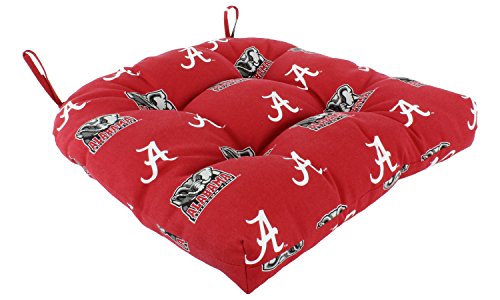 Image of College Covers NCAA Alabama Tide Chair Cushion, 20 inch x 20 inch x 3 inch, Crimson