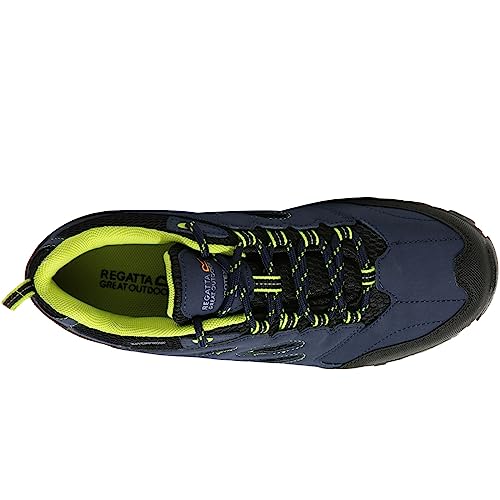 Childrens/Kids Holcombe Low Junior Hiking Boots (13 M US Little Kid) (Navy Blaze/Lime Punch)4