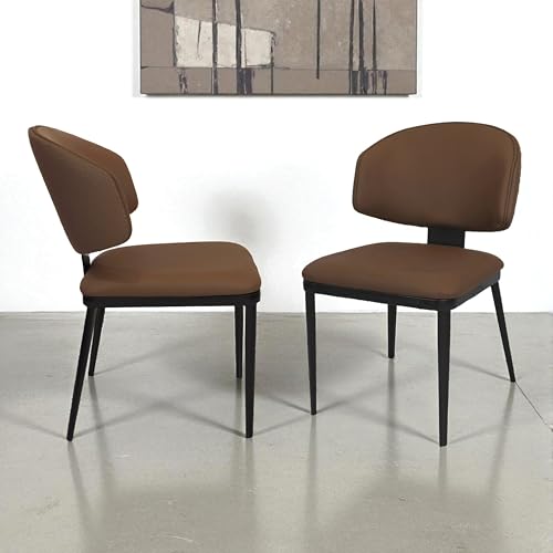 Image of The Attic Aurora 6 Seater Dining Set,Chocolate,Black, Rose Gold & Cream,160Cms