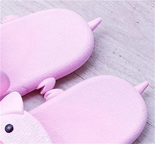 AZCHEN Women slippers Cartoon animal pig slippers Summer slippers Sandals Bathroom shower slippers 5
