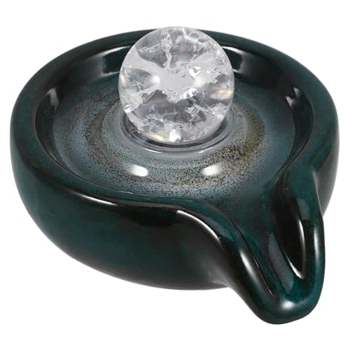 Alimentation eau fontaine sans éclaboussure via bec verseur céramique