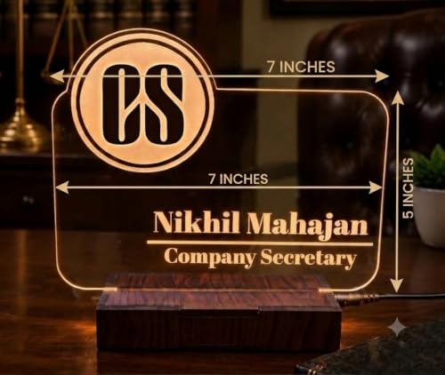 Image of PRINTKART Personalised LED 3D Illusion Lamp for CS