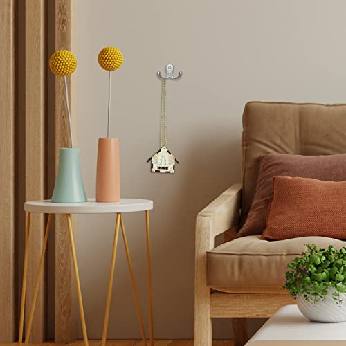 Image of Air Freshener For Individual design Aroma Oil diffuser Perfume Fresh Scent Hanging Wood Ornament Drawer Closet Home Decoration Office Interior Aromatherapy Pendant (Pinkblush Fragrance, 4 pcs)