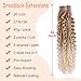 26 Inch 3 in 1 Dreadlock Extensions Sets,Hippie and Boho Style with Colorful,16 Strands Single Ended Curly Dreadlocks for Girls,Handmade Style Dreadlock for Women(26