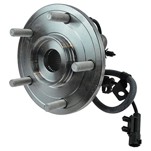 Image of TRQ Rear Left and Right Wheel Bearing and Hub Assembly Set 2 Piece Compatible with 2009-2020 Dodge Journey